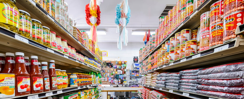 Supermarket Shelves