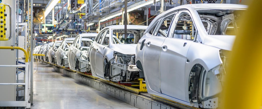 Automobile production line