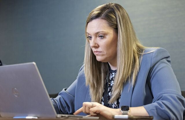 Woman on laptop