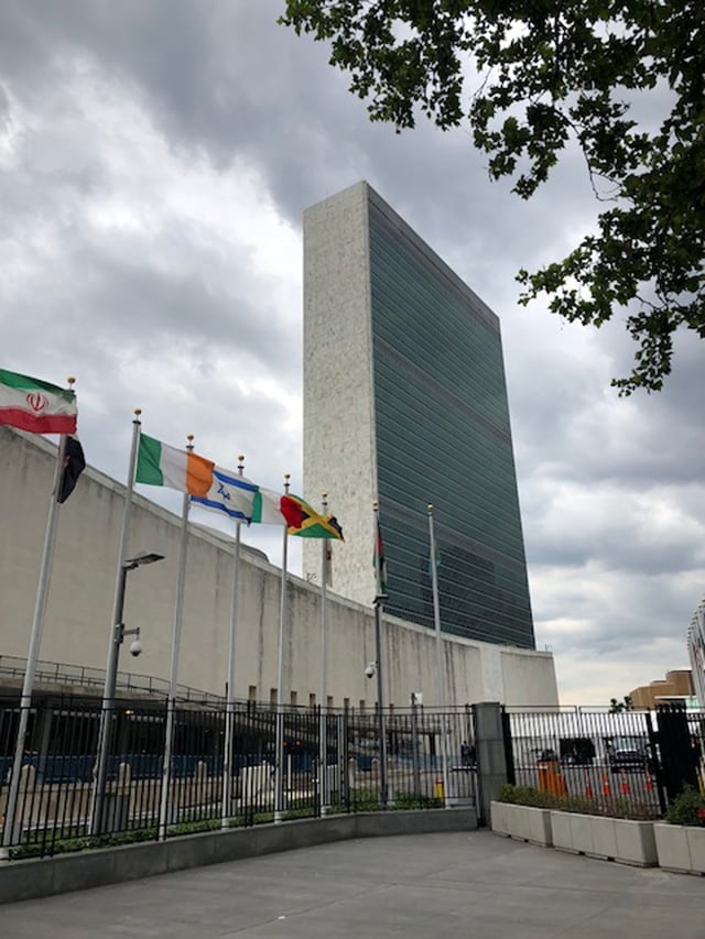 Photo of UN building