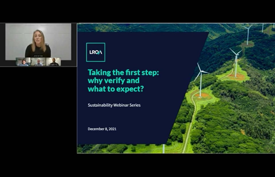 Webinar Sustainability Step 1