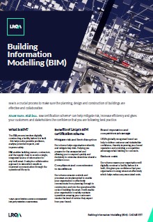 LRQA BIM Factsheet 