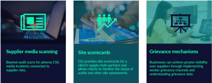 A summary of the three key areas when lookin into how best to improve supplier visibility