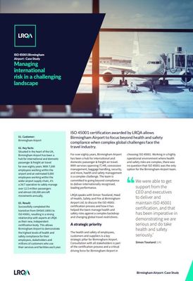 Case Study Birmingham Airport