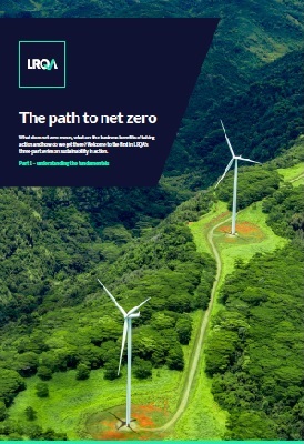 Path to net zero 