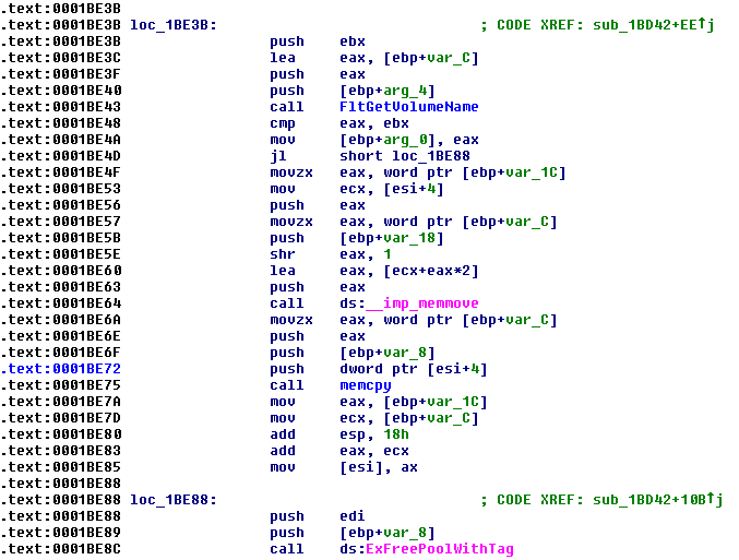 Figure 10. Vulnerable Function