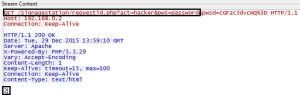 Figure 1- User authentication over HTTP